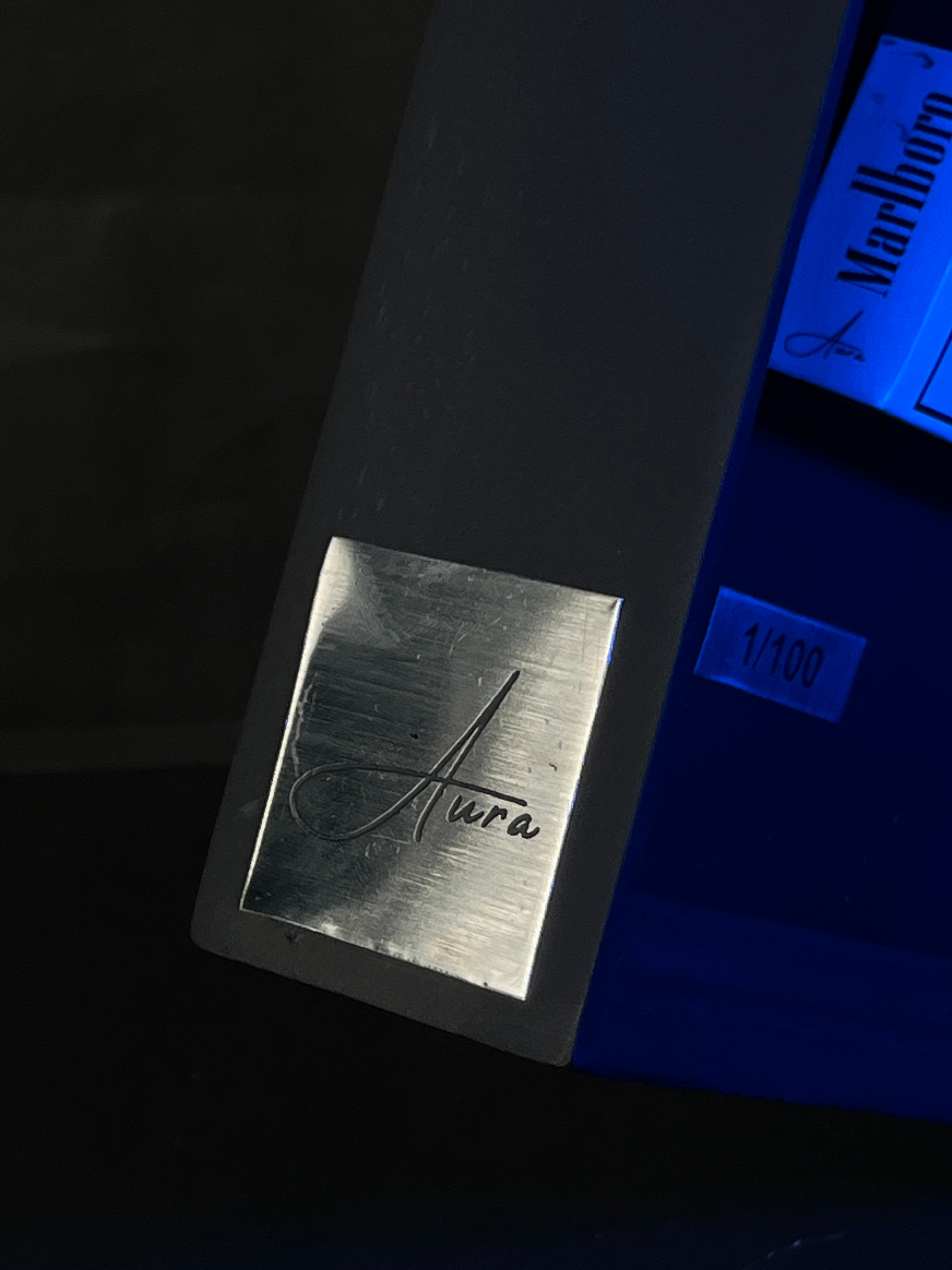 Black USD 'Smoking Bills' Artwork